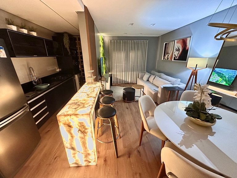 Apartamento Vista para o Lago no Vêneto Gramado