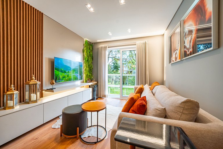 Apartamento Vista para o Lago no Vêneto Gramado