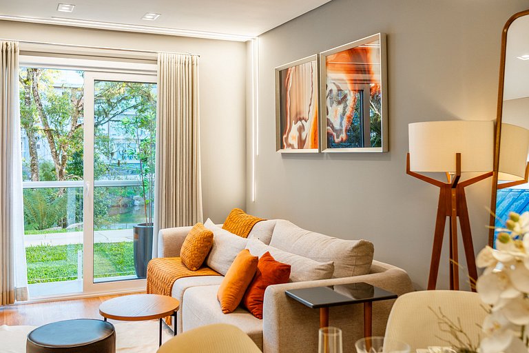 Apartamento Vista para o Lago no Vêneto Gramado