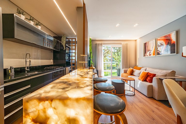 Apartamento Vista para o Lago no Vêneto Gramado