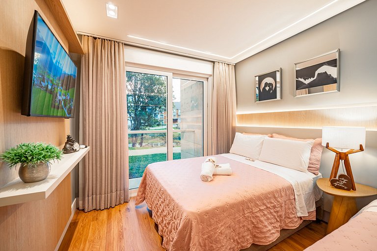 Apartamento Vista para o Lago no Vêneto Gramado