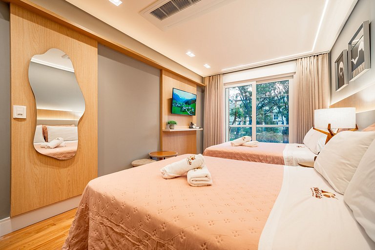Apartamento Vista para o Lago no Vêneto Gramado