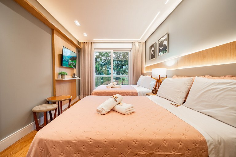 Apartamento Vista para o Lago no Vêneto Gramado