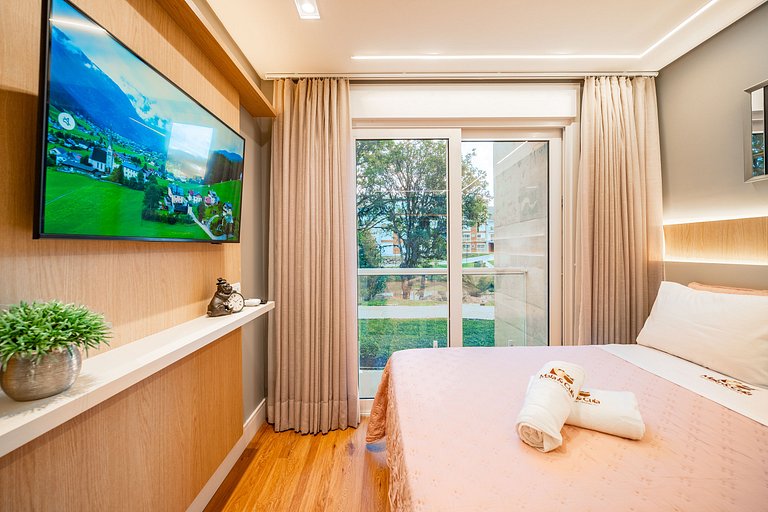 Apartamento Vista para o Lago no Vêneto Gramado