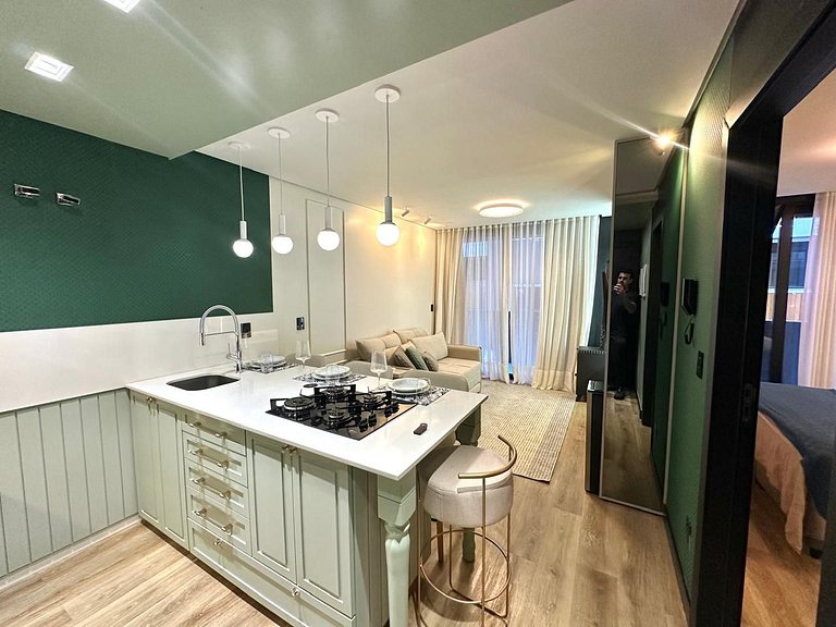 Apartamento Green com Infra de Lazer no Centro