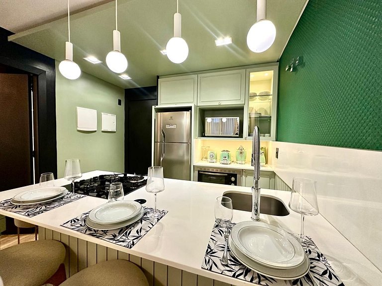 Apartamento Green com Infra de Lazer no Centro