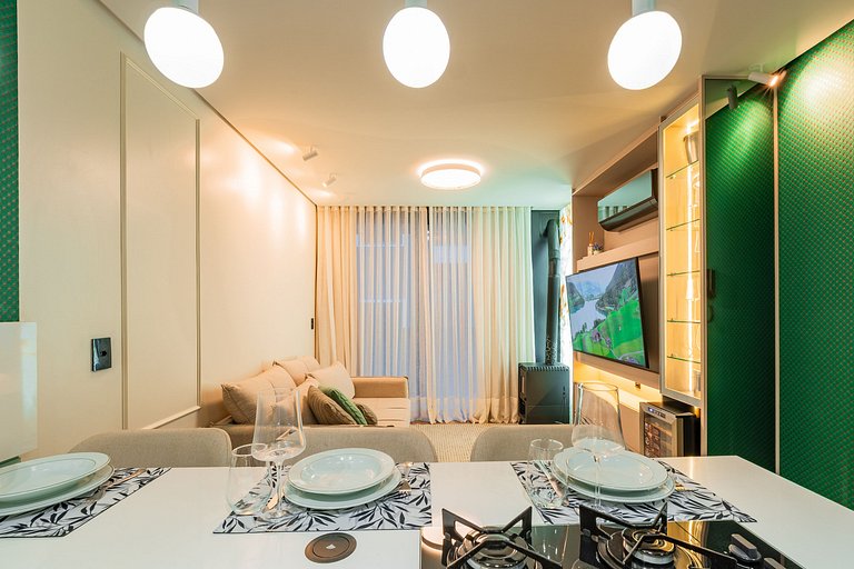 Apartamento Green com Infra de Lazer no Centro