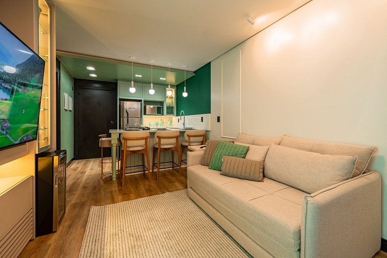 Apartamento Green com Infra de Lazer no Centro