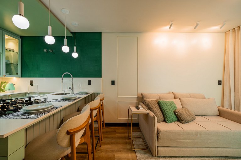 Apartamento Green com Infra de Lazer no Centro