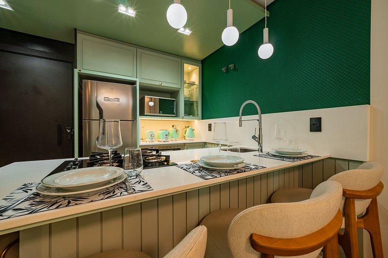 Apartamento Green com Infra de Lazer no Centro