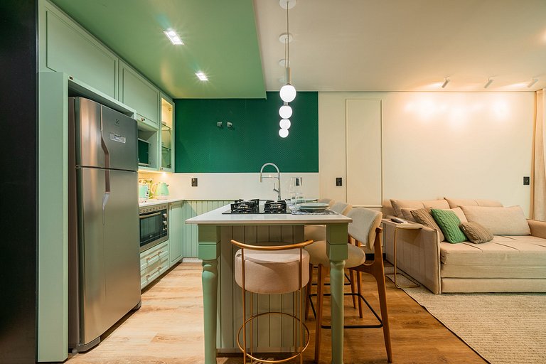 Apartamento Green com Infra de Lazer no Centro