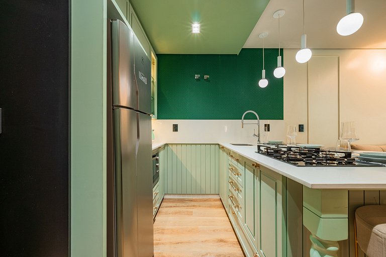 Apartamento Green com Infra de Lazer no Centro