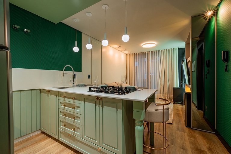 Apartamento Green com Infra de Lazer no Centro