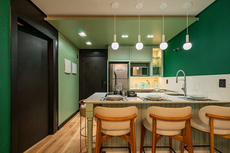 Apartamento Green com Infra de Lazer no Centro