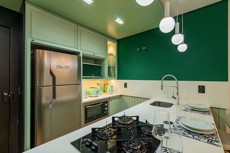 Apartamento Green com Infra de Lazer no Centro
