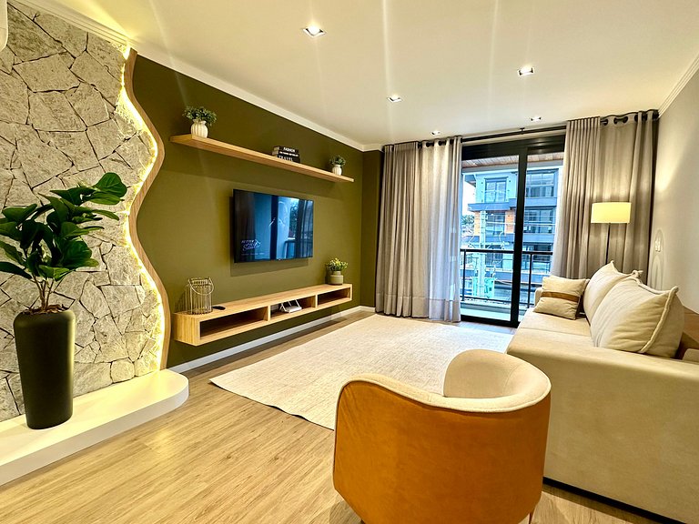 Apartamento em Frente a Praça no Canela Residence