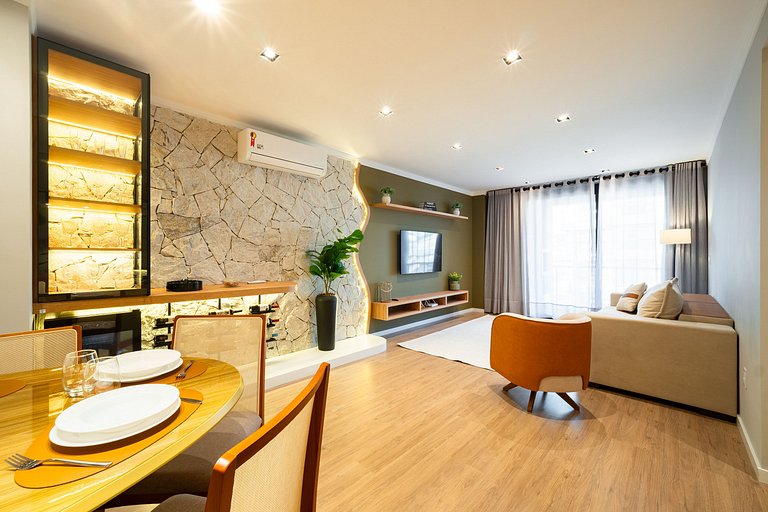 Apartamento em Frente a Praça no Canela Residence
