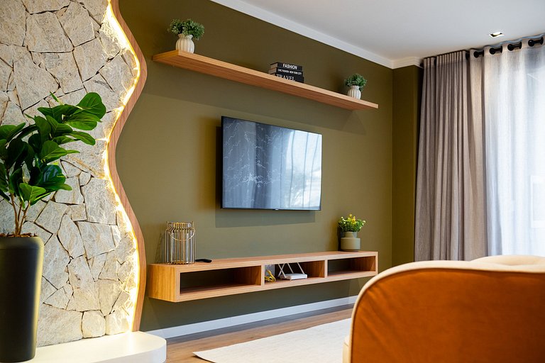Apartamento em Frente a Praça no Canela Residence