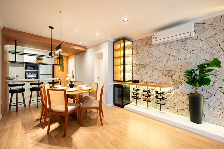 Apartamento em Frente a Praça no Canela Residence