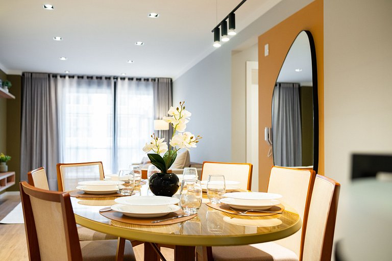 Apartamento em Frente a Praça no Canela Residence