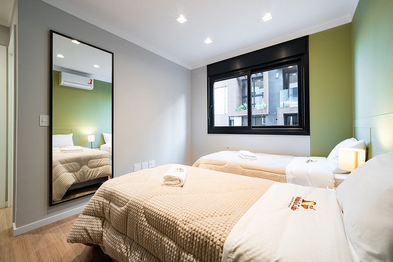 Apartamento em Frente a Praça no Canela Residence