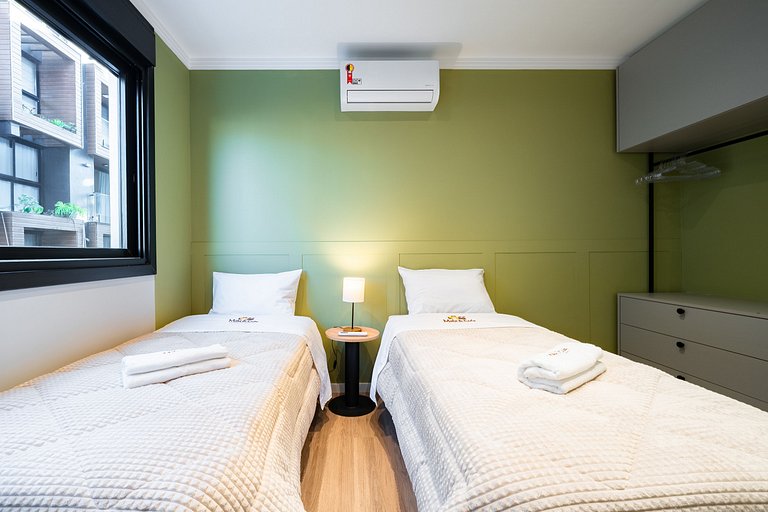 Apartamento em Frente a Praça no Canela Residence
