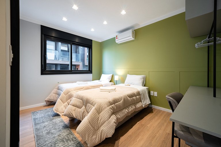 Apartamento em Frente a Praça no Canela Residence